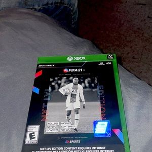 Xbox series X game, never played, just opened